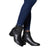 Front - Good For The Sole Womens/Ladies Mariya Buckle Detail Wide Ankle Boots