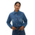 Front - Dorothy Perkins Womens/Ladies Western Denim Fitted Shirt