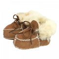 Front - Eastern Counties Leather Childrens/Kids Sheepskin Lace Up Boots