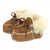 Front - Eastern Counties Leather Childrens/Kids Sheepskin Lace Up Boots