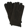 Front - Eastern Counties Leather Womens/Ladies LSG/SP Stitch Detail Sheepskin Gloves