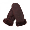 Front - Eastern Counties Leather Womens/Ladies Sheepskin Mittens