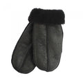 Grey - Front - Eastern Counties Leather Womens-Ladies Nappa Leather Mittens