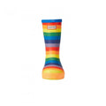 Front - Hunter Childrens/Kids Original First Classic Rainbow Wellington Boots