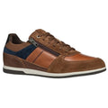 Front - Geox Mens U Renan B Suede Trainers