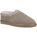 Front - Cotswold Womens/Ladies Foxmoor Suede Slippers