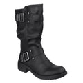 Front - Rocket Dog Womens/Ladies Trumble Faux Leather Biker Boots