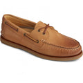 Front - Sperry Mens Gold Cup Authentic Original Leather Boat Shoes