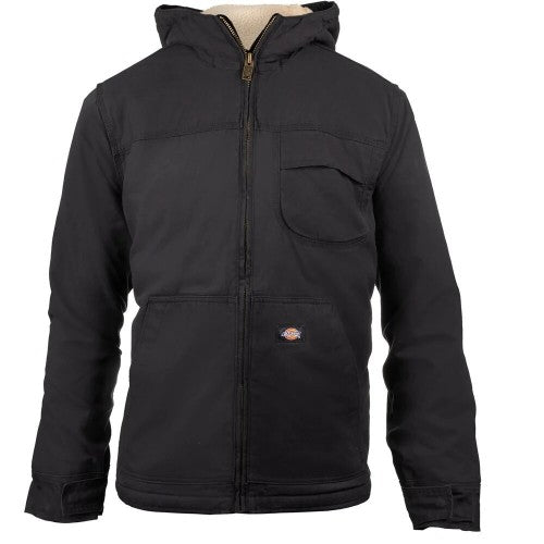 Dickies men's sanded duck sherpa lined hooded on sale jacket