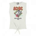 Front - Amplified Womens/Ladies North America Tour 80 AC/DC Crop Top