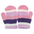 Front - Childrens/Kids Striped Winter Magic Mittens