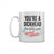 Front - Grindstore You're A Dickhead Secret Santa Mug