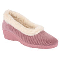 Front - Lunar Womens/Ladies Glynis Slippers