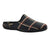 Front - Goodyear Mens Checkmate Checked Mule Slippers