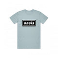 Front - Oasis Unisex Adult Decca Logo T-Shirt