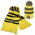 Front - Harry Potter Unisex Adult Hufflepuff Hat And Scarf Set