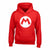 Front - Super Mario Childrens/Kids Mario Badge Hoodie