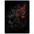 Front - Spiral Direct Fleece Burnt Rose Blanket