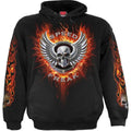 Front - Spiral Direct Unisex Adult Speed Freak Hoodie