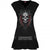 Front - Spiral Direct Womens/Ladies High Priestess Stud Waist Mini Dress