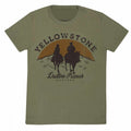 Front - Yellowstone Unisex Adult Dutton Ranch Faded T-Shirt