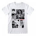 Front - Junji-Ito Unisex Adult Comic Strip T-Shirt