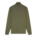 Front - Lyle & Scott Mens Technical Quarter Zip Midlayer