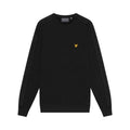 Front - Lyle & Scott Mens Tape Crew Neck Sports Sweatshirt