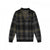 Front - Lyle & Scott Mens Tartan Brushed Cardigan