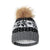 Front - Mountain Warehouse Womens/Ladies Fair Isle Pom Pom Beanie