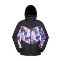 Front - Mountain Warehouse Childrens/Kids Storm II Extreme Galaxy Ombre Ski Jacket