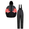 Front - Mountain Warehouse Womens/Ladies Ski Jacket & Trousers Set