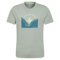 Front - Mountain Warehouse Mens Compass Organic T-Shirt