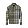 Front - Mountain Warehouse Mens Clyde Checked Shirt