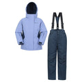 Front - Mountain Warehouse Childrens/Kids Ski Jacket & Trousers