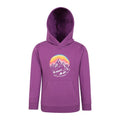 Front - Mountain Warehouse Childrens/Kids Mountain Snowy Hoodie