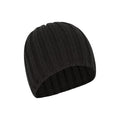 Front - Mountain Warehouse Mens Faux Fur Lined Beanie