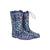 Front - Mountain Warehouse Childrens/Kids Leopard Print Winter Wellington Boots