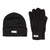 Front - Mountain Warehouse Womens/Ladies Thinsulate Fleece Beanie & Gloves Set