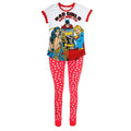 Front - DC Comics Justice League Womens/Ladies Bad Womens Pyjama Set