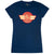 Front - Captain Marvel Womens/Ladies Logo T-Shirt