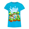 Front - Minecraft Girls Adventure T-Shirt