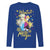 Front - Frozen Girls Winter Magic Anna And Elsa Glitter Long-Sleeved T-Shirt