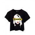 Front - Blondie Womens/Ladies AKA Crop Top