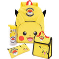 Front - Pokemon Pikachu Lunch Bag And Backpack Set (Pack Of 4)