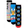 Front - Sonic The Hedgehog Unisex Adult Socks (Pack of 3)