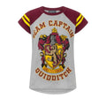 Front - Harry Potter Girls Quidditch Team Captain Short-Sleeved T-Shirt