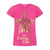 Front - Peter Pan Girls Gold Foil Short-Sleeved T-Shirt