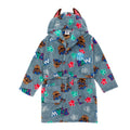 Front - Paw Patrol Childrens/Kids Fleece Hooded Robe