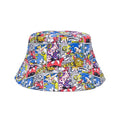 Front - Sonic The Hedgehog Unisex Adult Comic Bucket Hat